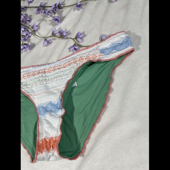 NEW $68 Becca Casablanca Hipster Side Tap Bikini Bottom‎ [SZ Small ] - Picture 6 of 12